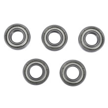 6002Z 15 x 32 x 9 mm shielded metal bearings 5 pcs, Silver