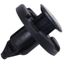 20 Rivets en Plastique pour Attache Ă Vis, Noir