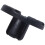 20 pcs Plastic Rivets for Clip Screw Type Fastener, Black 8
