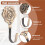 2Pcs Metal Rose Flower Curtain Tie Back Tieback Holders Wall Hooks Decor 3