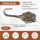 2Pcs Metal Rose Flower Curtain Tie Back Tieback Holders Wall Hooks Decor 8