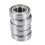6002Z 15 x 32 x 9 mm shielded metal  bearings 5 pcs, Silver 3