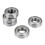 6002Z 15 x 32 x 9 mm shielded metal  bearings 5 pcs, Silver 4