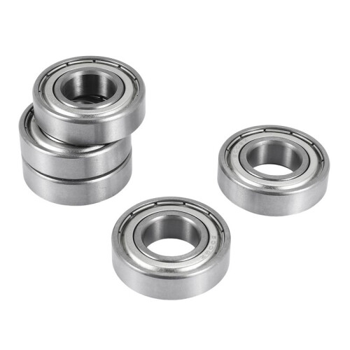 6002Z 15 x 32 x 9 mm shielded metal  bearings 5 pcs, Silver 2