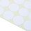 19mm Circles Round Code Stickers Self Adhesive Sticky Labels White 6