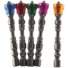 5X Anti-Rutsch-Elektro-Sechskant-Magnetschraubendreher 65Mm S2 PH2 Einkopf-Bit-Werkzeug 5 Farbe