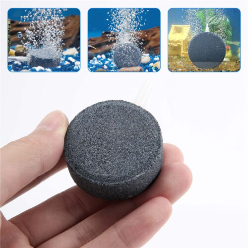 4Cm Air Bubble Stone Aerator Aquarium Fish Tank Pump Hydroponic Oxygen Plate 1