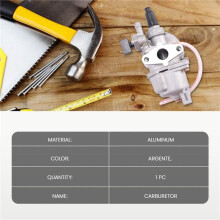 2 Stroke Engine Carburateur Carb Pour Quad ATV Moto Pocket Dirt Bike 43CC 49CC