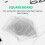 4pcs ABC Clear 145x145mm Square Large Pegboards Board for Hama Fuse  Bead 2