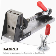 4 pezzi 60 lbs Attrezzo manuale con rivestimento antiscivolo Morsetto orizzontale con morsetto 201A