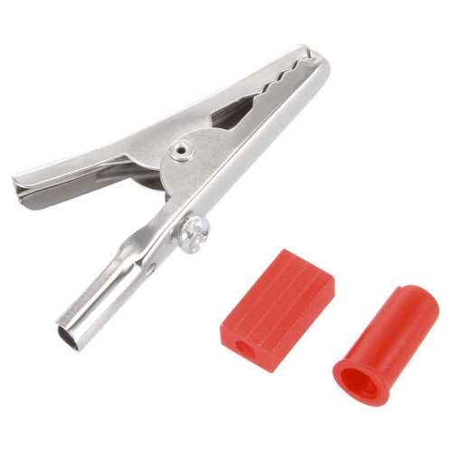 10A Handle electrical crocodile alligator clips 2