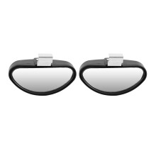 2 X Dead Angles Mirrors Adjustable Wide Angle for Car Van Towing