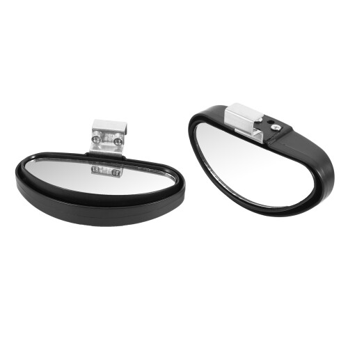 2 X Dead Angles Mirrors Adjustable Wide Angle for Car Van Towing 2