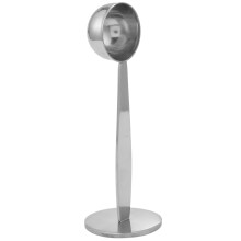 Mesure À Café Sur Pied Espresso Altérer Cuillère Café En Acier Inoxydable Et Outils À Thé Mesurer Le Bourrage Scoop 1 Pièces D'Argent