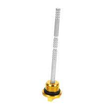 Precision Motorcycle Oil Level Gauge Aluminium Universal Fit Durable Easy Installation