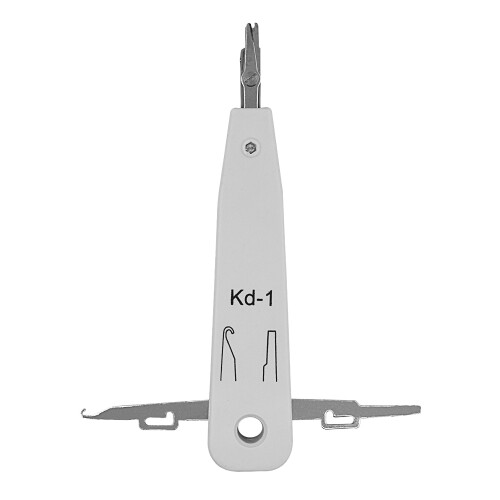 for RJ11 RJ12 RJ45 Cat5 KD-1 Network Cable Wire Cut Tool Punch Down Impact Tool 2
