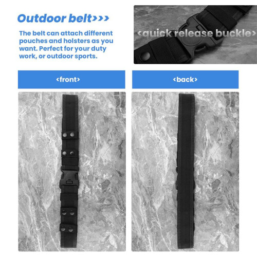 Safety Combat Belts Practical Equipment Adjustable Heavy  Users Foreign Equipment 1