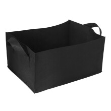 5 Pack Fabric Raised Garden Bed,Square Garden Flower Grow Bag Vegetable Planting Bag Planter Pot with Handles for Plants,Flowers,Vegetables