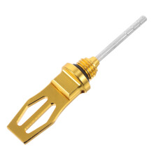 Universal Aluminum Alloy Motorcycle Oil Level Gauge Cap for Accurate Engine Measurement Scooter Dirt Bike