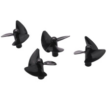 RC Boat Spare Parts Propeller Set for Flytec 2011-5 Fishing Tool Bait Boat Fish Finder Ship Part Positive & Reverse Propeller,4 Pcs