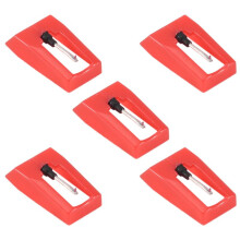 LP Fonograaf Platenspeler Stylus Naald Vervanging, 5 Stuks Stylus Draaitafel Naald voor Platenspeler