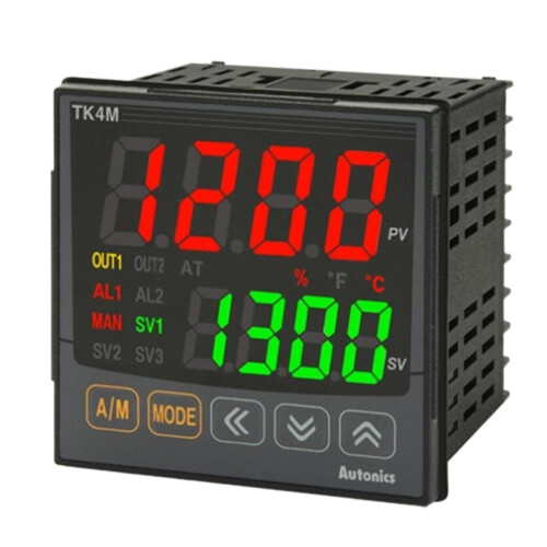Temperature Controller with SSR Output, Digital Timer, DIN Mount 100240V, Alarm and Compact Size