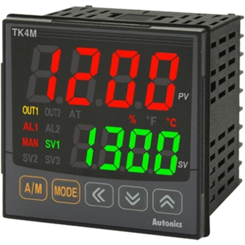 Temperature Controller with SSR Output, Digital Timer, DIN Mount 100240V, Alarm and Compact Size 2
