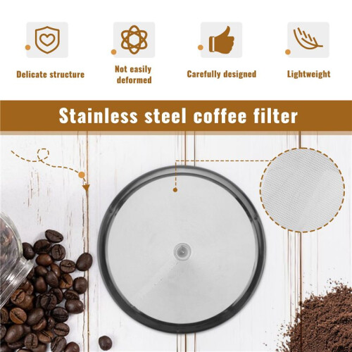 Permanent Coffee Filter Coffee Filter Permanent Filter Gold Filter Metal Strainer Stainless Steel 1