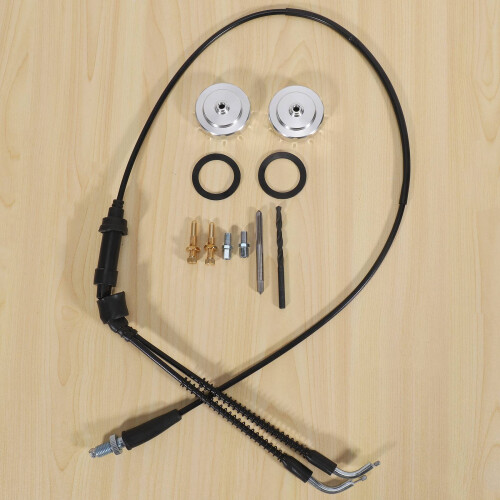 Tors Delete Removal Eliminator Kit for  Banshee Throttle Cable Caps Idle Screws 1