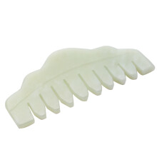 Traditional Nature Jade Comb Massage Spa Acupuncture  Therapy Trigger Point Treatment   Gua Sha Board