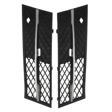 2 Sztuk SamochóD Przedni Dolny Zderzak Grille OsłOna śWiatłA Przeciwmgielnego do Serii 5 F10 / F11 Sedan / Wagon 2010-2013