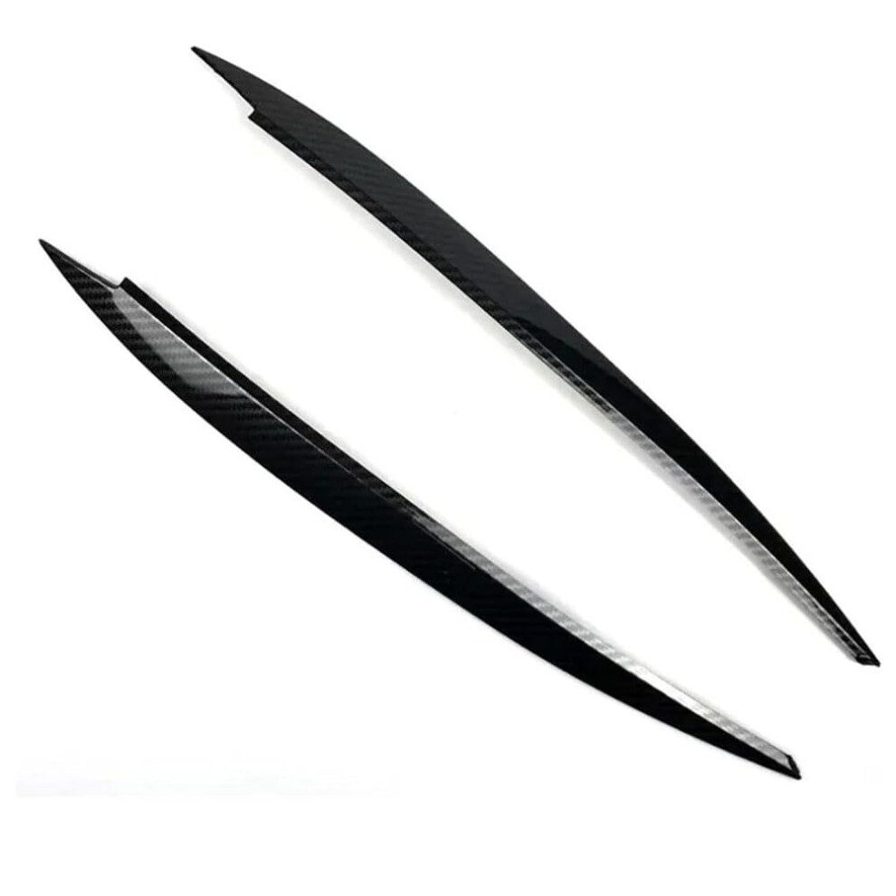 Carbon Fiber Headlight Eyelid Eyebrow Cover Trim 20132018 Luxury Look For Vw Golf 7 Mk7 Gti R 9771547182955