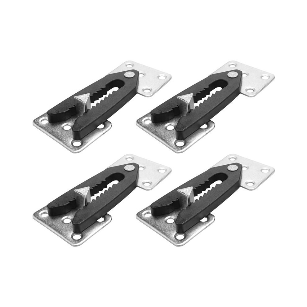 Sectional Couch Connector, 4 Pcs Metal Sofa Joint Snap Alligator Style Sectional Couch Connector 4713114399798