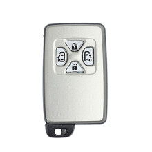 Auto Card Afstandsbediening Autosleutel Behuizing Case Fob 4 Knop voor Alphard Estima Vellfire