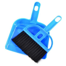 Dust Pan and Brush Set for Guinea Pig Toys, Hamster Cleaner Hedgehog Supplies, Small Broom and Dust Dust for Hamster Bedding