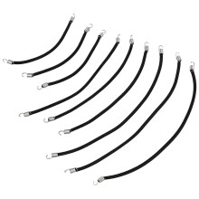 9 Teilige Elastische DachgepäCkträGer Seil Kabel für 1/10 RC Crawler Auto TRX4 AXIAL D90 SCX10 90046