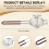 Egg Separator,Yolk White Separator Tool,Egg Yolk Separator Kitchen Tool White Yolk Filter Eggs Sieve Fun Egg Separators 4
