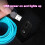 5m LED Car Ambient Light Strip, 8 Colors, USB Powered, Cuttable 7