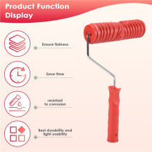 7 Zoll Farb Roller DIY Wand Dekoration Werkzeug 7 Zoll für Strukturierte Holz Maserung Design
