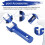 Swimming Pool Vacuum  Handles Pool Cleaning Tool Replacement Accessories with V-Shaped Clip 2 Pack 4