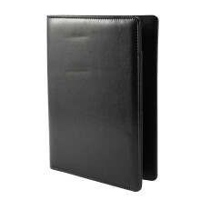 A5 Saco de Documentos Pasta de Arquivos Prancheta EscritóRio de NegóCios Financeiro Suprimentos Escolares (Preto)