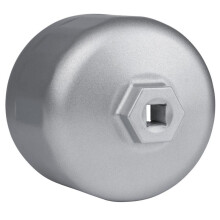 Aluminium Patroon Oliefilter Sleutel Filterhuis Dop 86mm voor voor (Zilver)