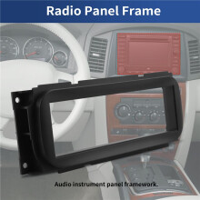 Telaio di Montaggio un Pannello per Fascia Radio Stereo per Auto 1Din per Grand Cherokee 2005