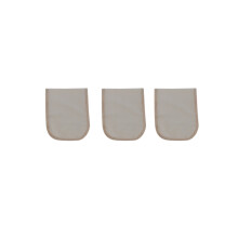 3 Piezas Cierre de Encaje Suizo 4X4 Base Frontal Pieza de Red de Cabello Tejida a Mano para Hacer Pelucas de Encaje Accesorio de Peluca de Cierre de