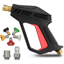 Högtryckstvätt 4000 PSI Uppgraderingsversion Car Power Washer med M22-14 mm och 3/8 Tums Snabbinloppskontakt