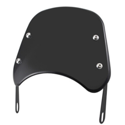 5-7 Inch Motorcycle Headlight Windshield Wind Deflector Windscreen Universal for