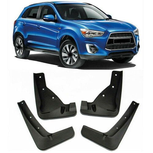 Parafanghi Parafango per Paraspruzzi Auto 4 Pezzi per  ASX Outlander Sport 2013-2015 1
