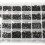 720Pcs Countersunk Flat   Screw Set M1.4 M1.7 M2 M2.5 M3 Carbon Steel Computer Notebook Laptop Screws Kit 8