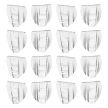 8 Pairs Safety Eye Glasses Side, Slip Clear Side Shield for Safety Glasses- Fits Most Eyeglasses(M-L)