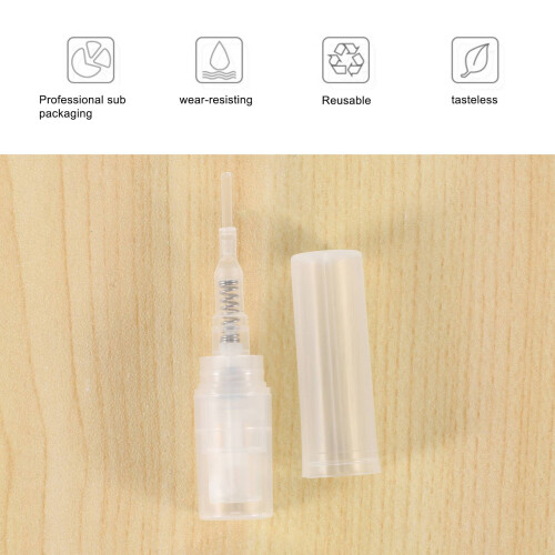 Transparent 2 ML Spray Plastic Bottle Spray Perfume Empty Sample Bottle Suitable for Travel Party 60Pcs 2